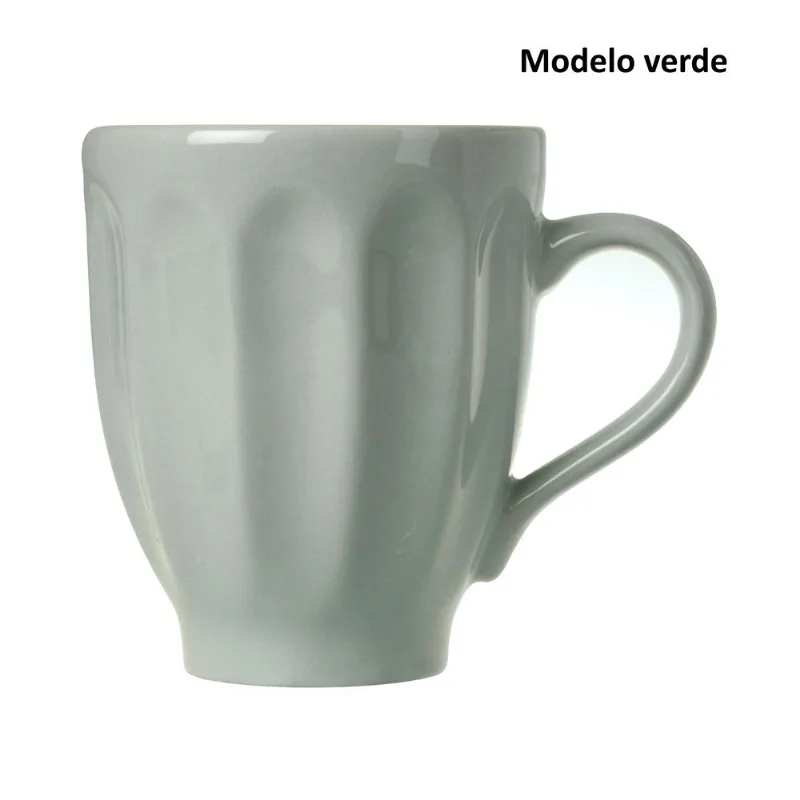 Jarro mug Badem 028CS 280 cc cream - grey - dark grey (Modelos Surtidos)