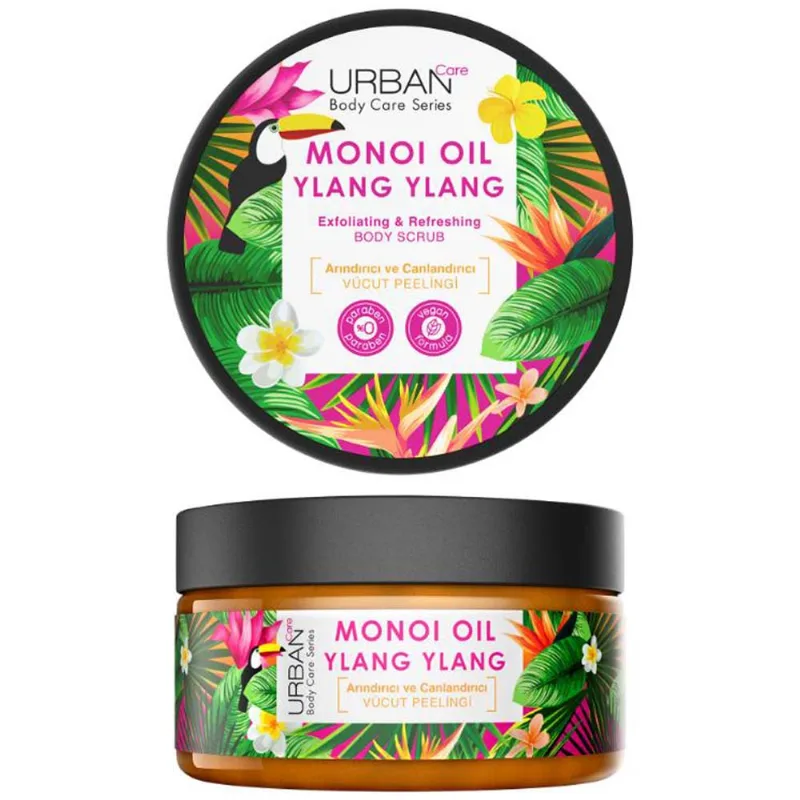 Exfoliante Corporal URBAN CARE Monoi & Ylang Ylang Pote 200ml