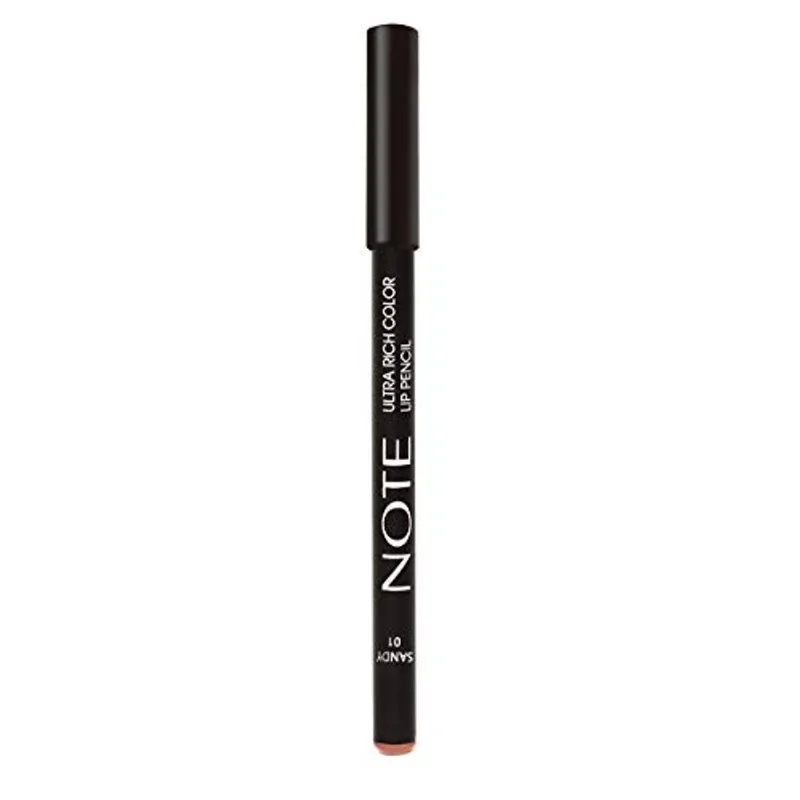 Given This Product Title: Note Cosmetics Lápis Labial De Cor Ultra Rica, No. 01, 0.04 O