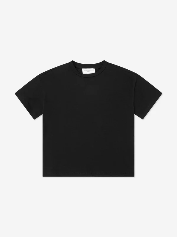 Childsplay Basics Kids Oversized T-Shirt in Black Black / 7 - 8 Yrs