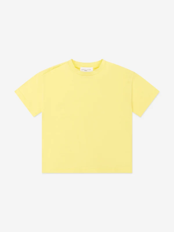 Childsplay Basics Kids Oversized T-Shirt in Yellow Yellow / 11 - 12 Yrs