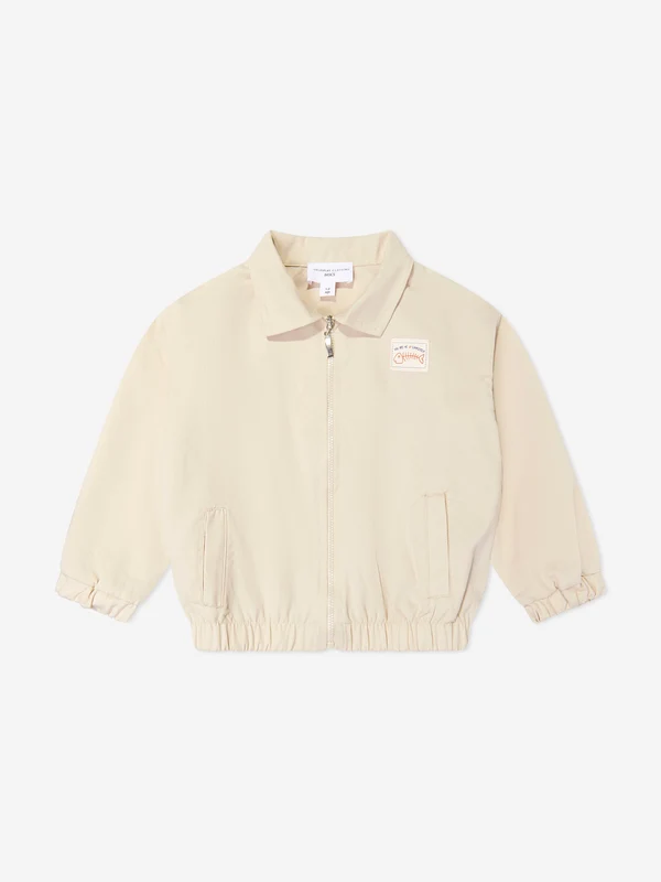 Childsplay Basics Boys Gabardine Jacket in Beige Beige / 3 - 4 Yrs