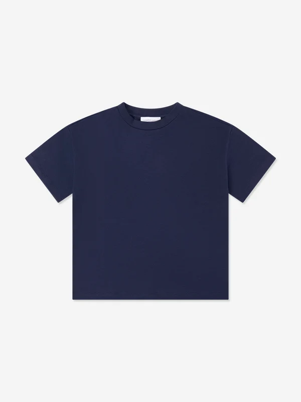 Childsplay Basics Kids Oversized T-Shirt in Navy Navy / 7 - 8 Yrs