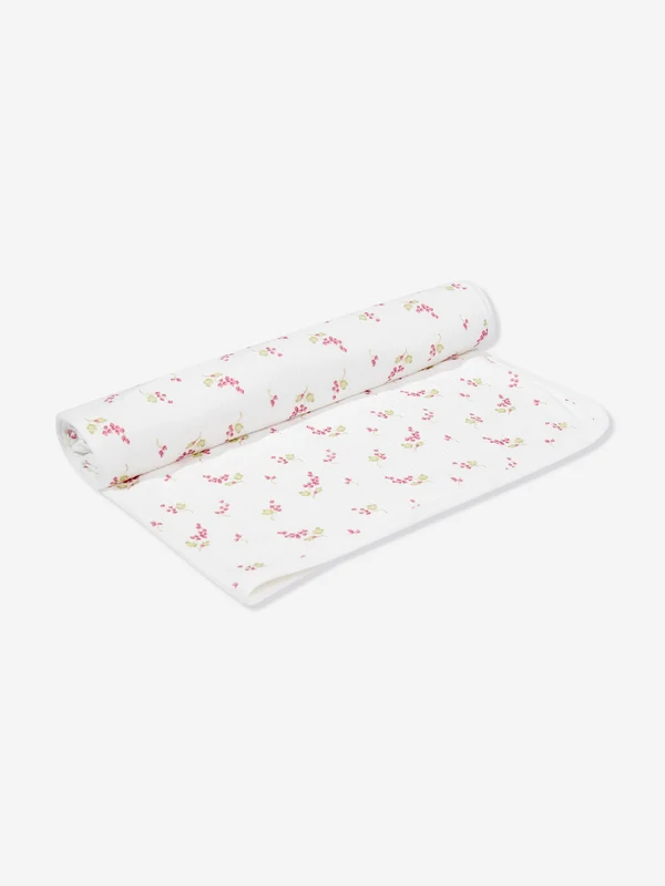Tiffany Baby Girls Purple Grape Blanket in Ivory Ivory / One size
