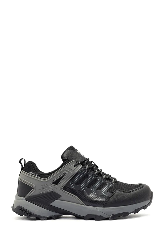 Derimod Dry Erkek Siyah Bağcıklı Waterproof Outdoor Sneaker Siyah / 43