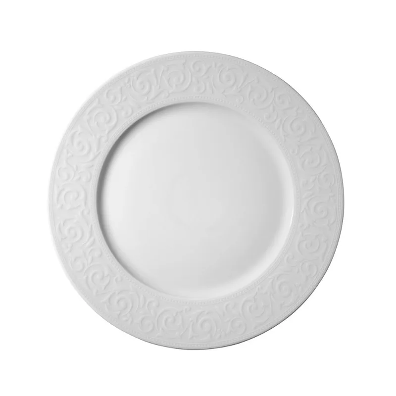 Plato Postre Blanco Porcelana 21 Cm Ace