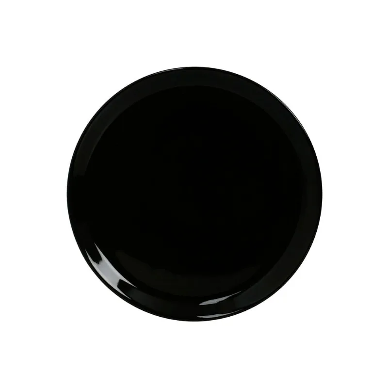 Plato Playo Porcelana 26 Cm Negro