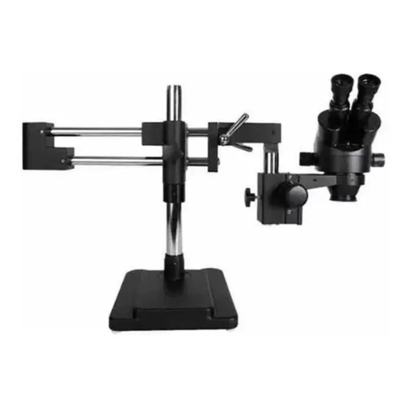 Microscopio Trinocular Yaxun Ak31 Borrachas Led