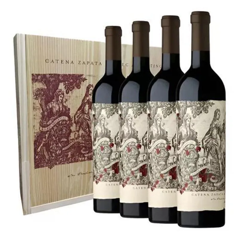 Catena Zapata Malbec Argentino Caixa Com 4 Garrafas
