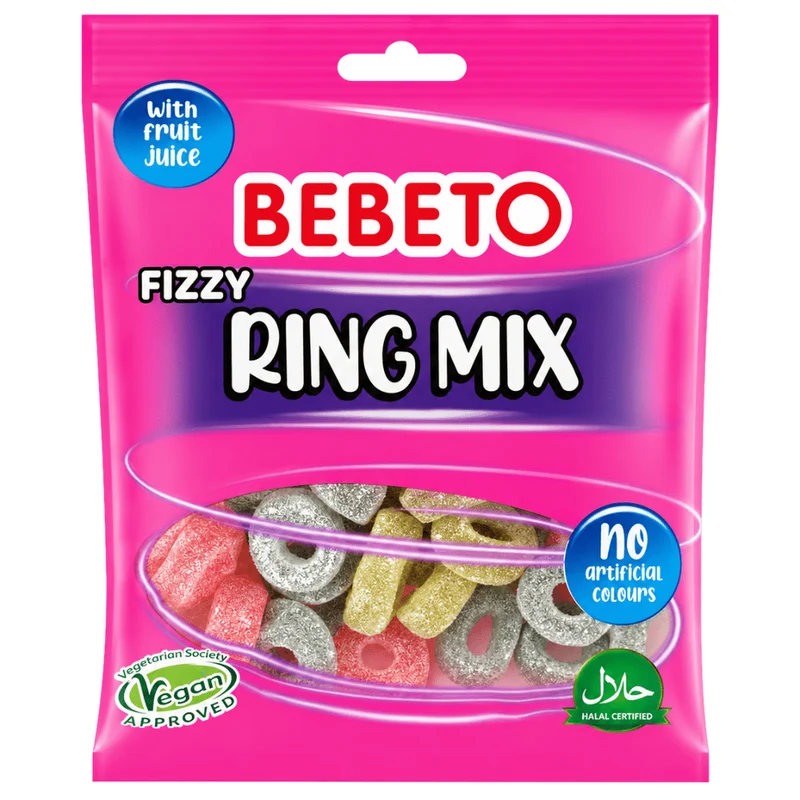 Bebeto Fizzy Ring Mix