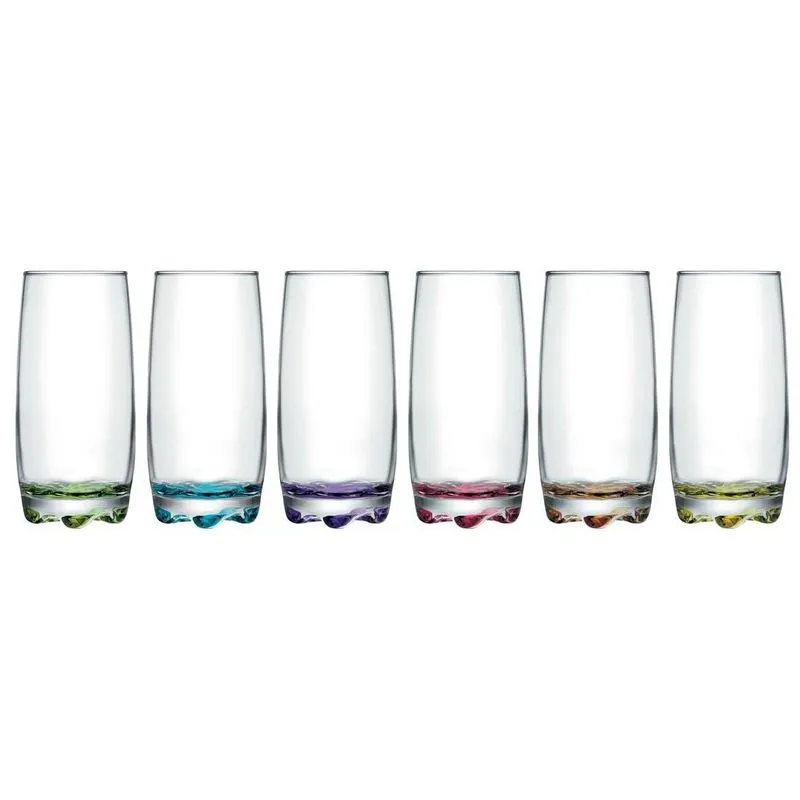 Copo Lav Adora Fundo Colorido Long Drink 390ml