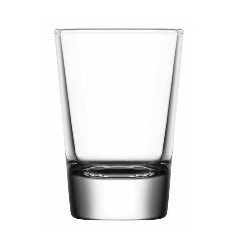 Jogo de 6 copos de vidro shot conjunto com 6 peças 60ml 7cm