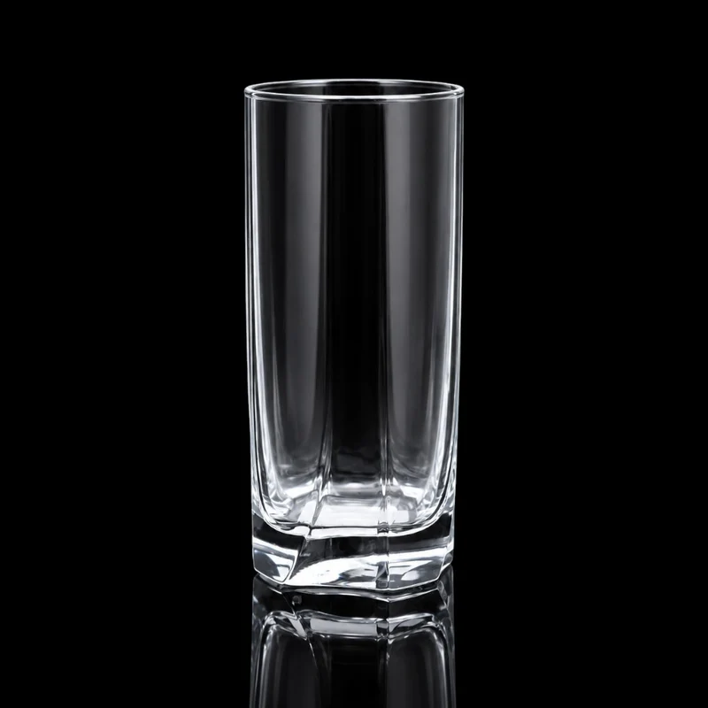 GLASS PSB LUNA 42358 (Pack of 6)