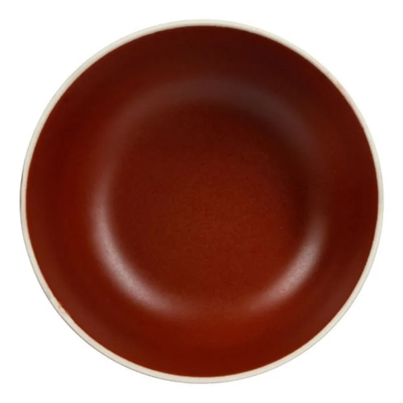 Bowl Compotera Porcelana Artesanal Filo Envejecido Rustic 15