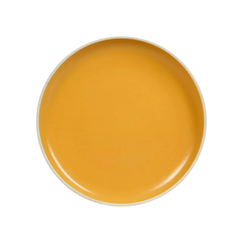 Plato Playo 27cm Ceramica Amarillo Kutah