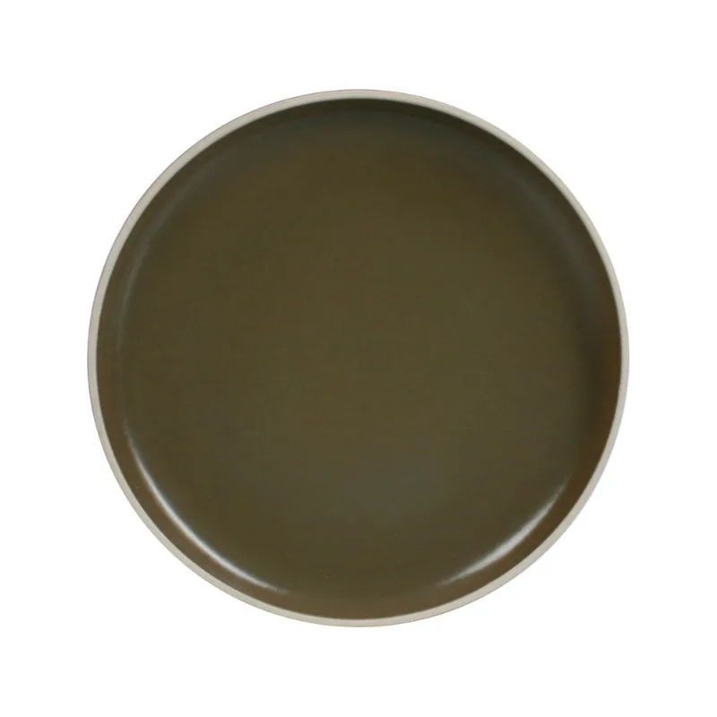 Plato Playo 27cm Ceramica Gris Kutahya