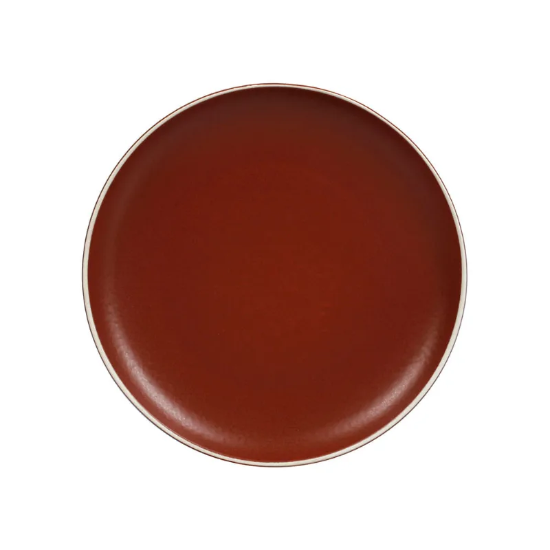 Plato Playo 27cm Ceramica Rojo Kutahya