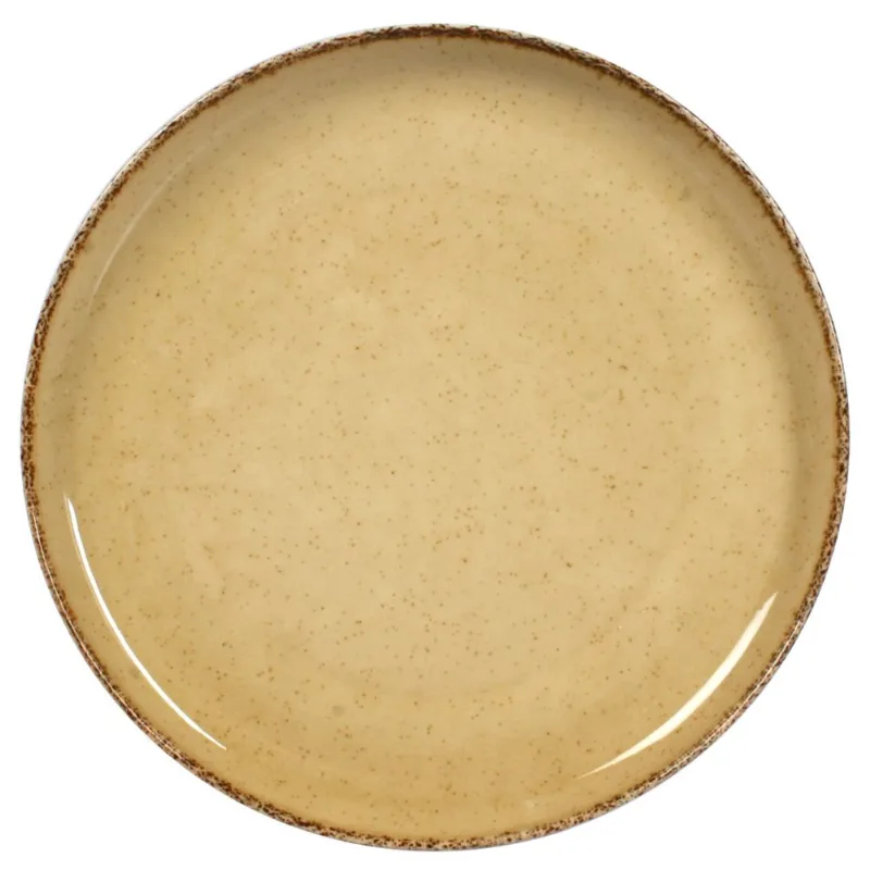 Plato playo 27 cm mostaza