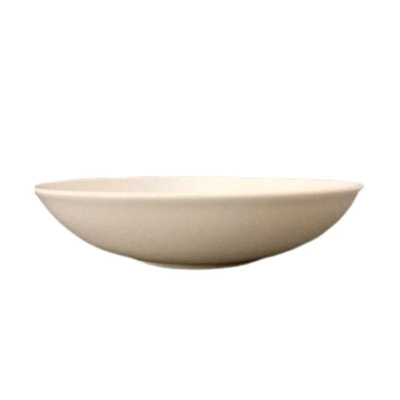 Plato hondo Kutahya 23 cm white pearl
