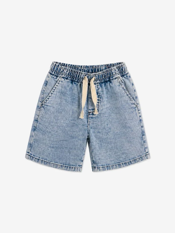 Bel-Air Boys Denim Effect Shorts in Blue Blue / 12 Yrs