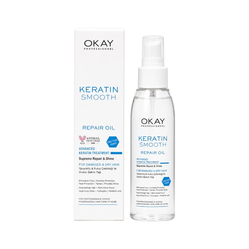 KERATIN SMOOTH REPAIR OIL 125ML