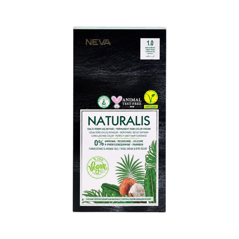 NATURALIS COLOR 1.0 INTENSE BLACK 60ML