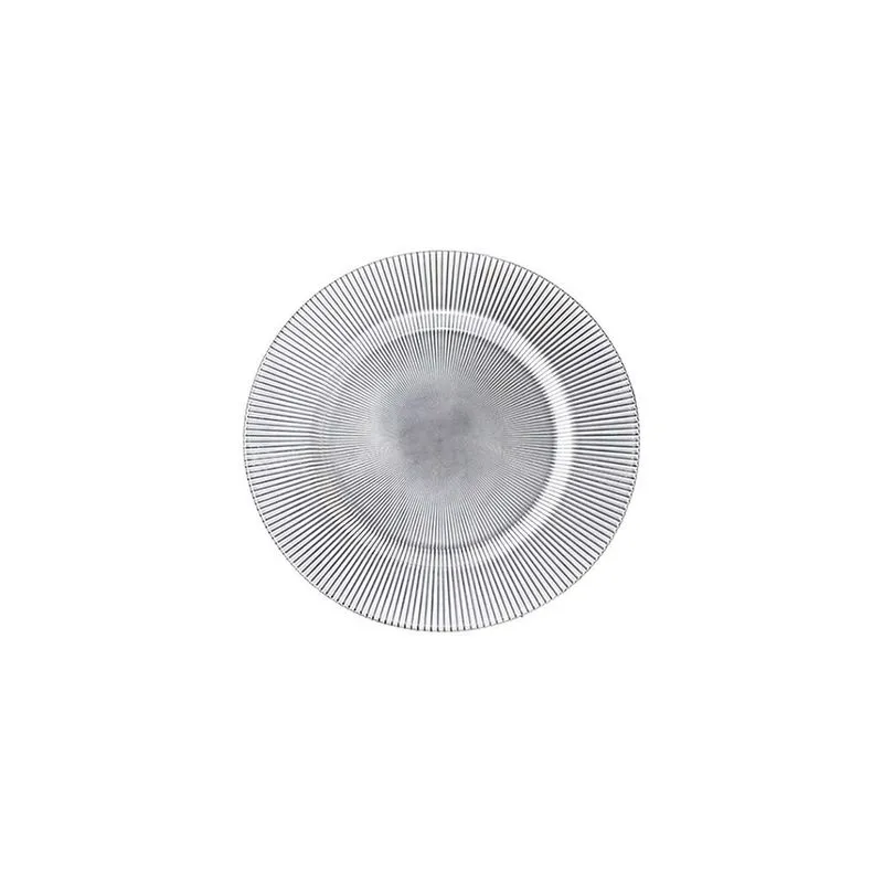 Sousplat Vylux Luce Dekor Transparente 33 cm - Cada