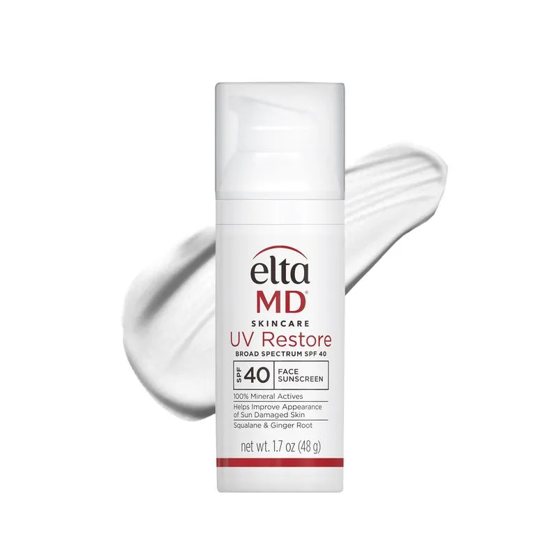 Protetor Solar Eltamd Uv Restore Face Spf 40 Tubo De 60 Ml