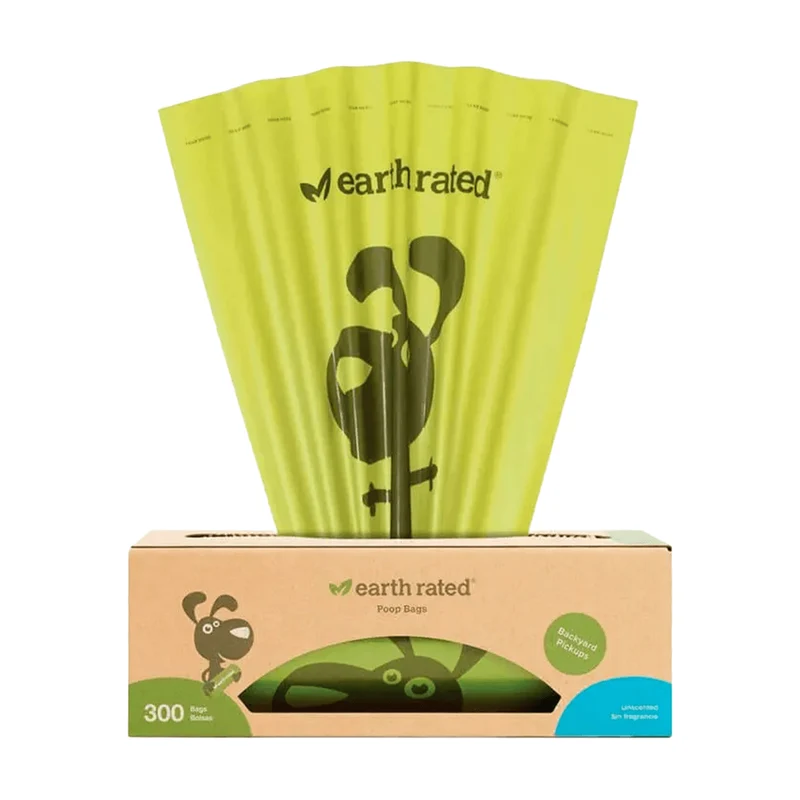 HIGIENE DOSIFICADOR 300 BOLSAS 13X8 SIN OLOR EARTH RATED SIN SABOR