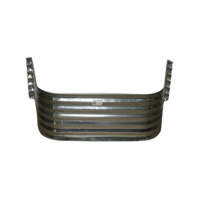 Conquest Steel Basement Window Well - Galvanized - Corrugated - 22-in D x 30-in L x 54-in H