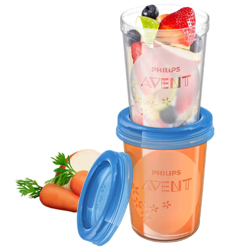 Vasos para Almacenamiento de Comida PHILIPS AVENT 5 X 24