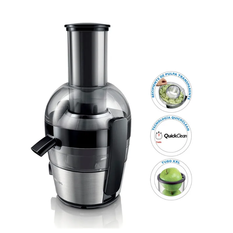 Extractor De Jugos Aluminio Philips Hr1863/20