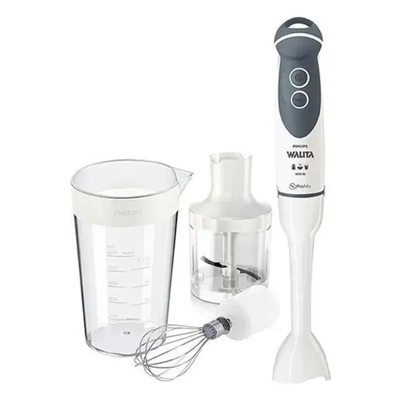 Mixer Walita 400w 127v 3 em 1 Misturador Triturador Batedor Miniprocessador 2 Anos de Garantia