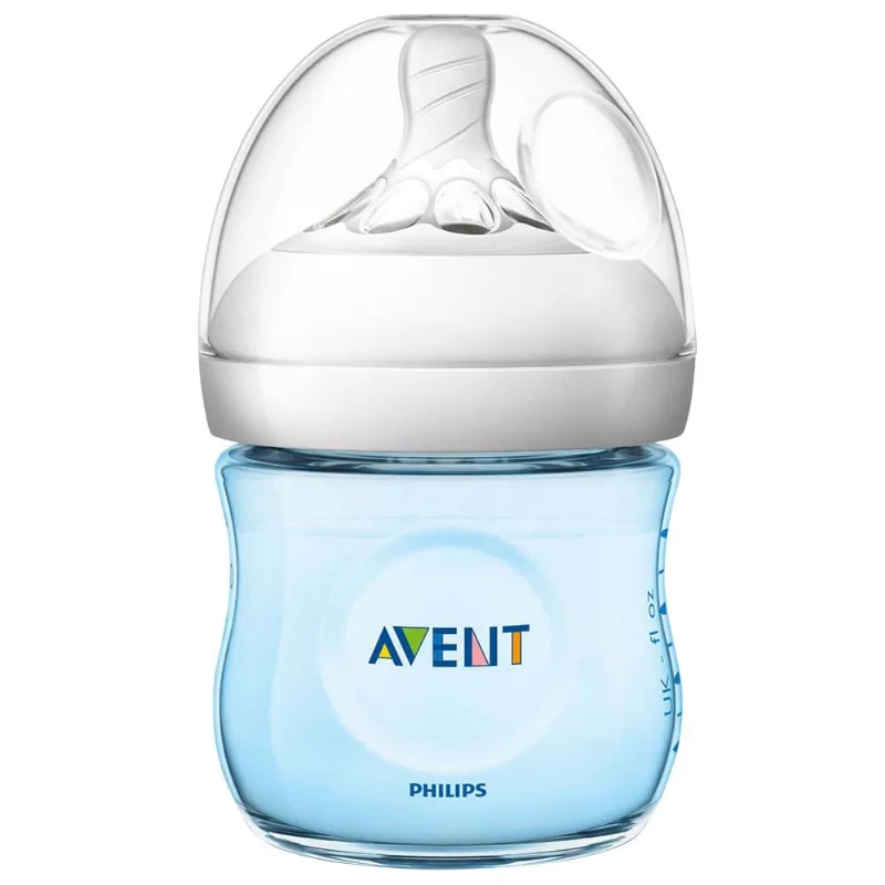 Biberón Natural PHILIPS AVENT 125 ML Azul