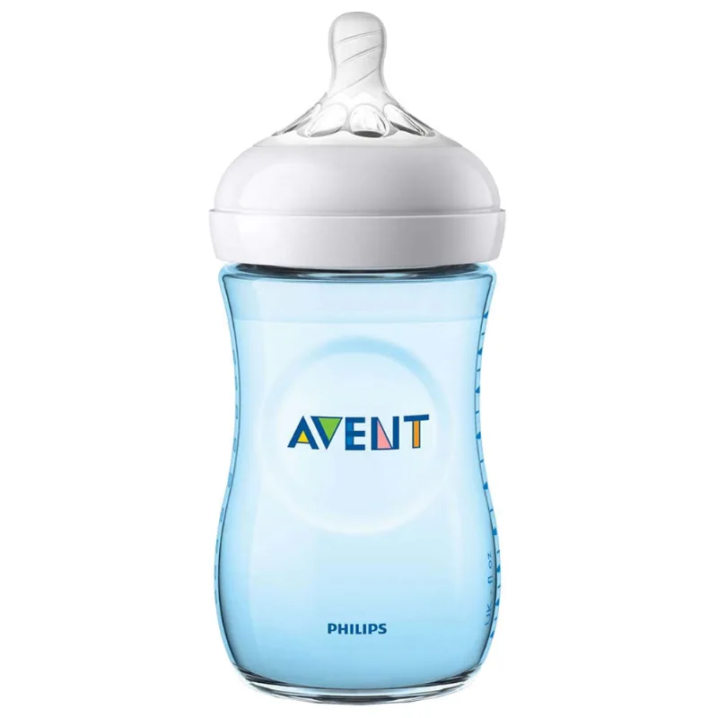 Biberón Natural PHILIPS AVENT 260 ML Azul
