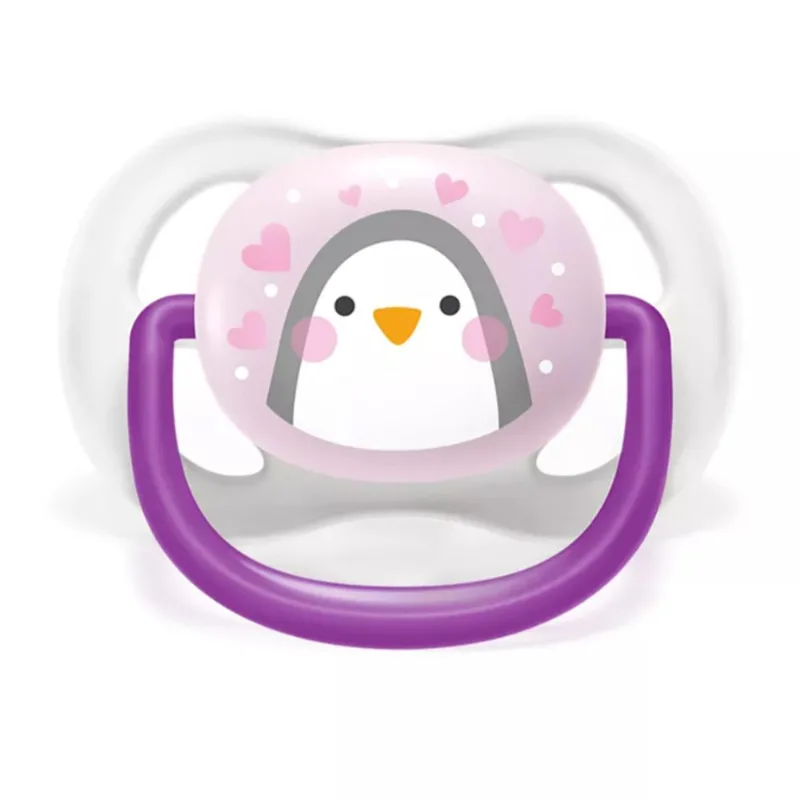 Chupón Ultra Air PHILIPS AVENT 0 a 6 Meses Pingüino Niña