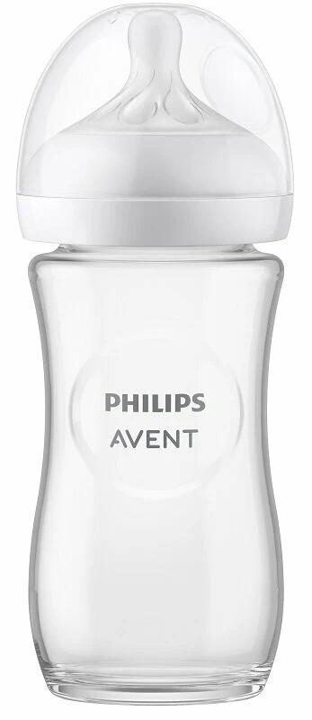 Avent biberon natural 3,0 vetro 240 ml