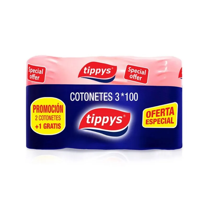 Cotonetes Tippys Pack X 2 x 100 Uni
