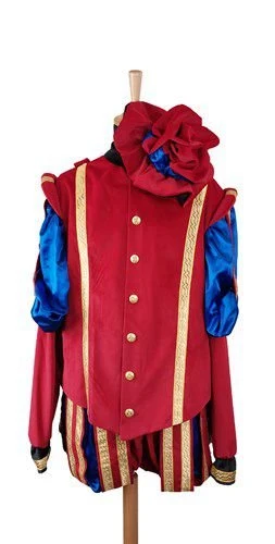Pete's Suit Blue Red Velvet Deluxe XL