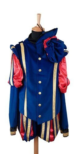 Pete's Suit Blue Red Velvet M