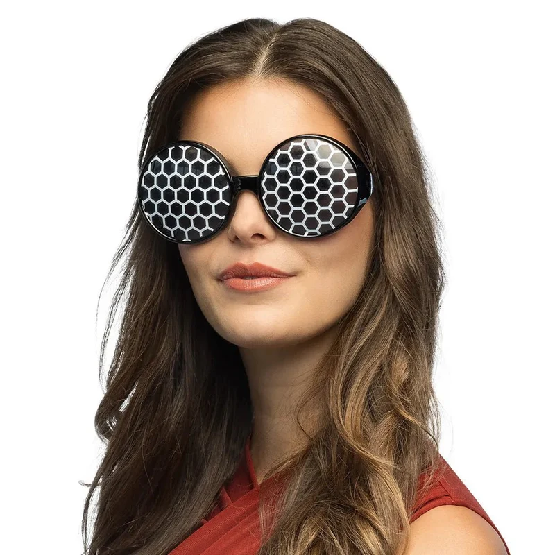 Schwarze Brille – Insekt