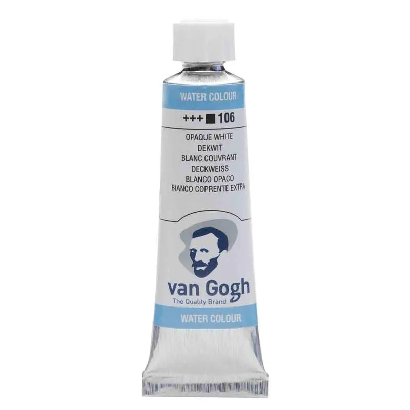 Aquarela Van Gogh Tubo 106 Opaque White 10Ml