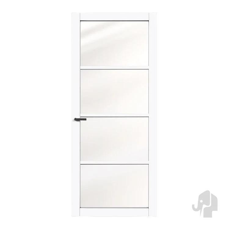 Austria Pronto Legno binnendeur model Capri Bianco Linksdraaiend / Stomp / 93x231,5cm