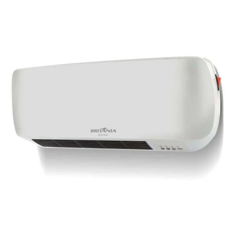 Aquecedor De Parede Britania Baq2200B 1500W 110V Com Timer