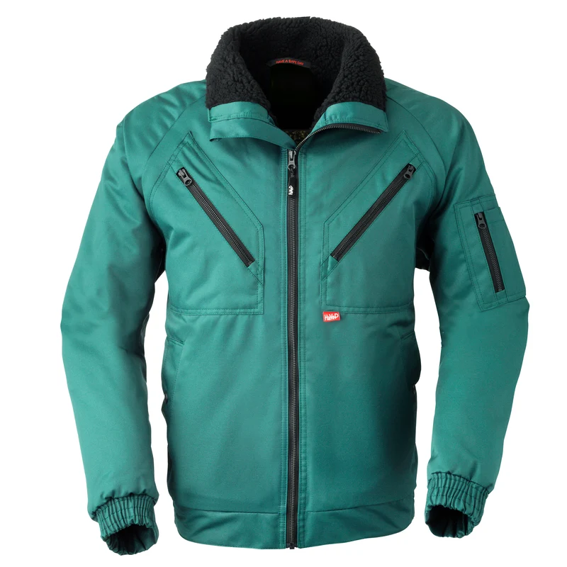 Pilot Jacket HAVEP® Basic bottle green / L