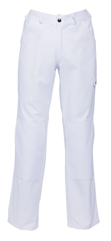Work Trousers zip Kneepocket HAVEP® Basic white / 59