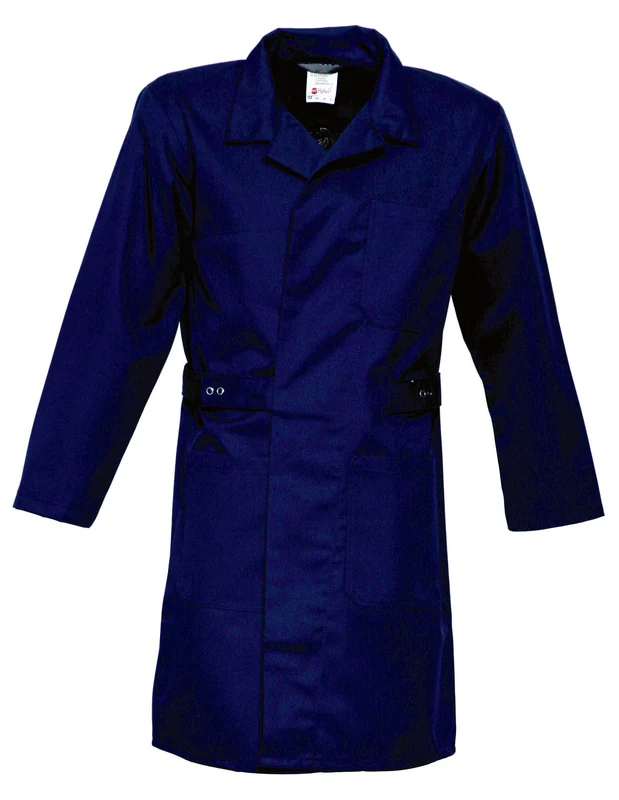 Work Jacket Long button‐through HAVEP® Basic navy / 60