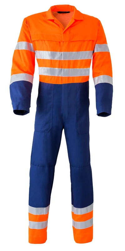 Coverall HAVEP® High Visibility navy/high vis orange / 52