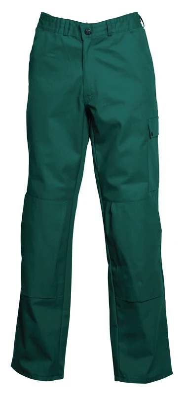 Work Trousers zip Kneepocket HAVEP® Basic bottle green / 59