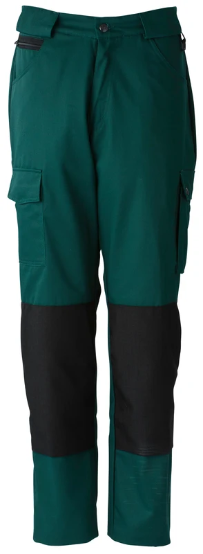 Work Trousers Kneepocket HAVEP® Basic bottle green/black / 54